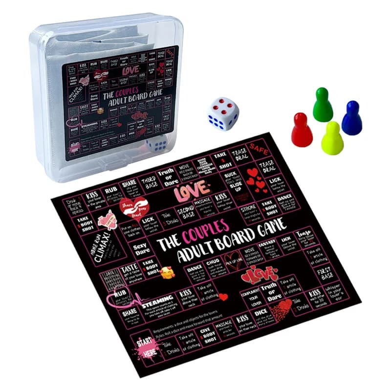 Nouveaux jeux pour couples, jeu de société romantique pour adultes, amusement interactif avec des dé