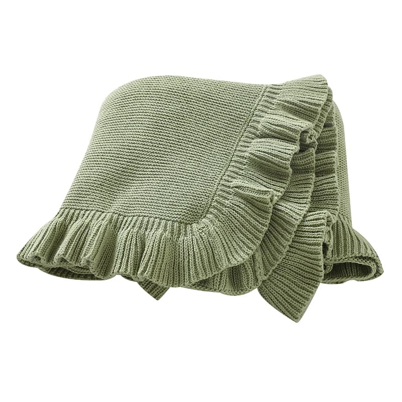 Couvertures en Tricot Solide pour Nouveau-né, Nourrisson, Enfants, Garçons, Bol, Poussette, Pépinièr