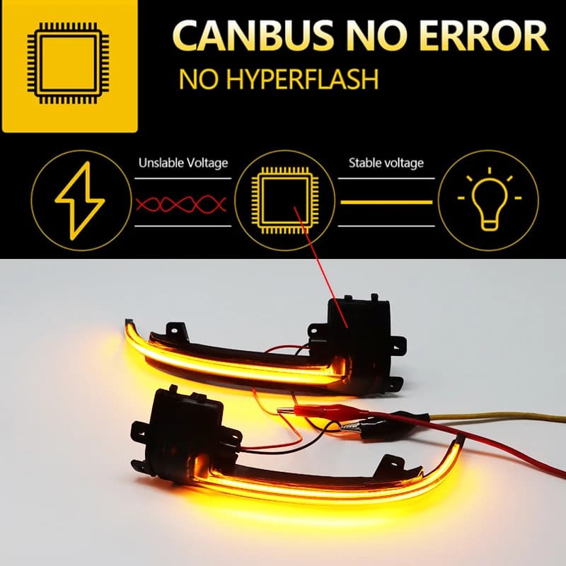 Pour Audi A4 A5 S5 B8.5 RS5 RS4 défilement dynamique clignotant LED séquentiel rétroviseur indicateu