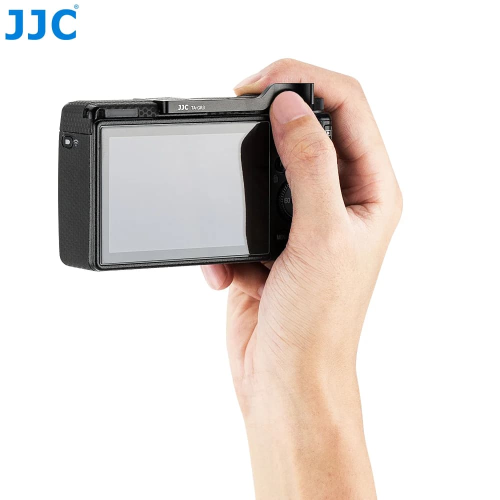 JJC – Kit d'accessoires pour appareils photo 4 en 1, pour Ricoh GR III GR3 GRIIIX GR3X, protecteur d
