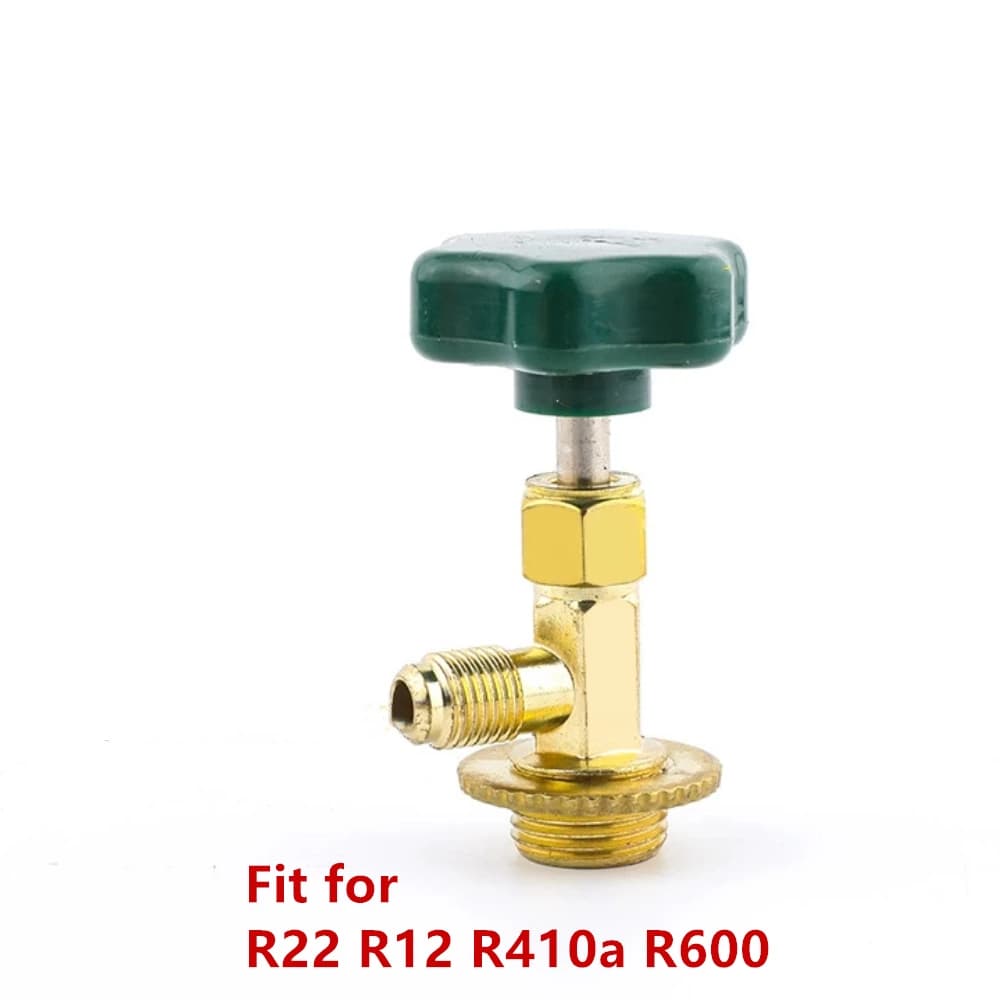 Ouvre-bouteille à Valve de distribution, connecteur 1/4 SAE, bouteille de réfrigérant Mayitr, peut t