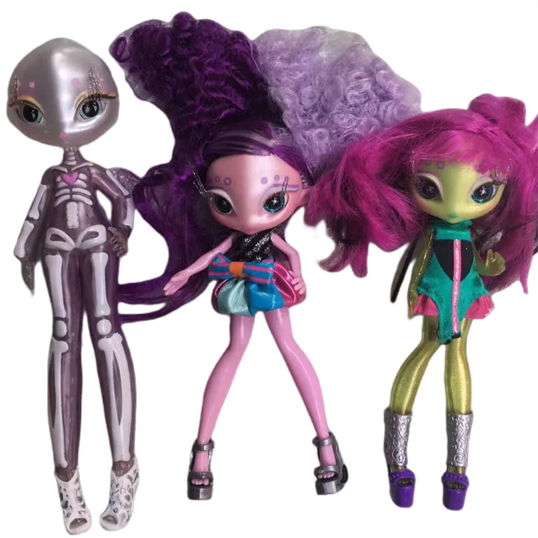 Una Verse Monstering poupée jouet enfants cadeau d'anniversaire Novi étoiles poupées cheveux longs 2