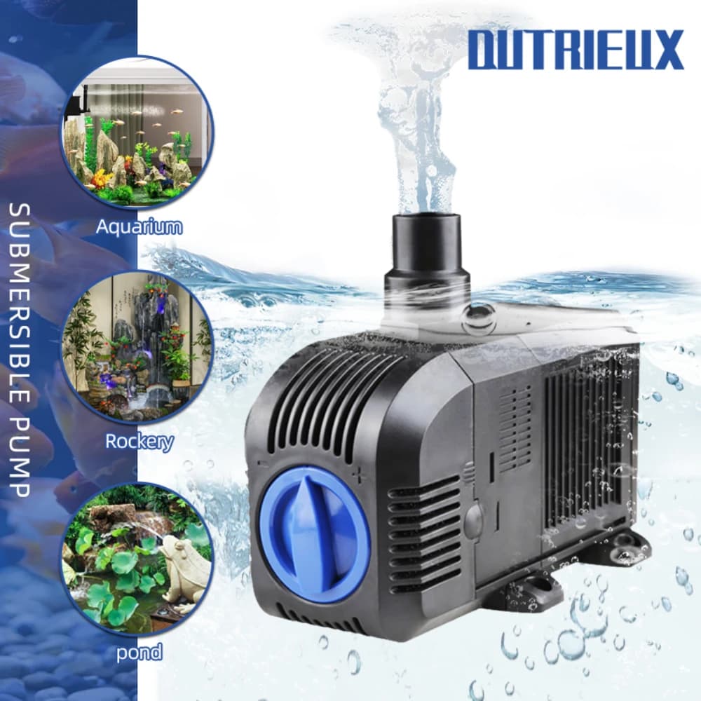 Ultra-silencieuse série HJ 500-3000L/H pompe de fontaine d'eau Submersible filtre étang à poissons p