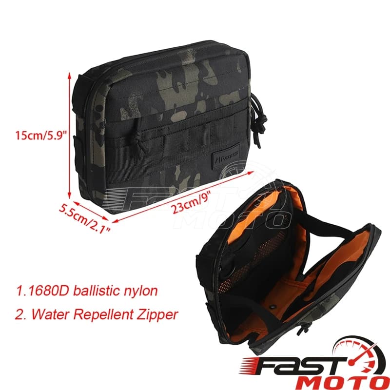 Sacs de barres de poignée avant pour Harley Softail ocia Sportster FXBB, poudres de voyage, sac de g