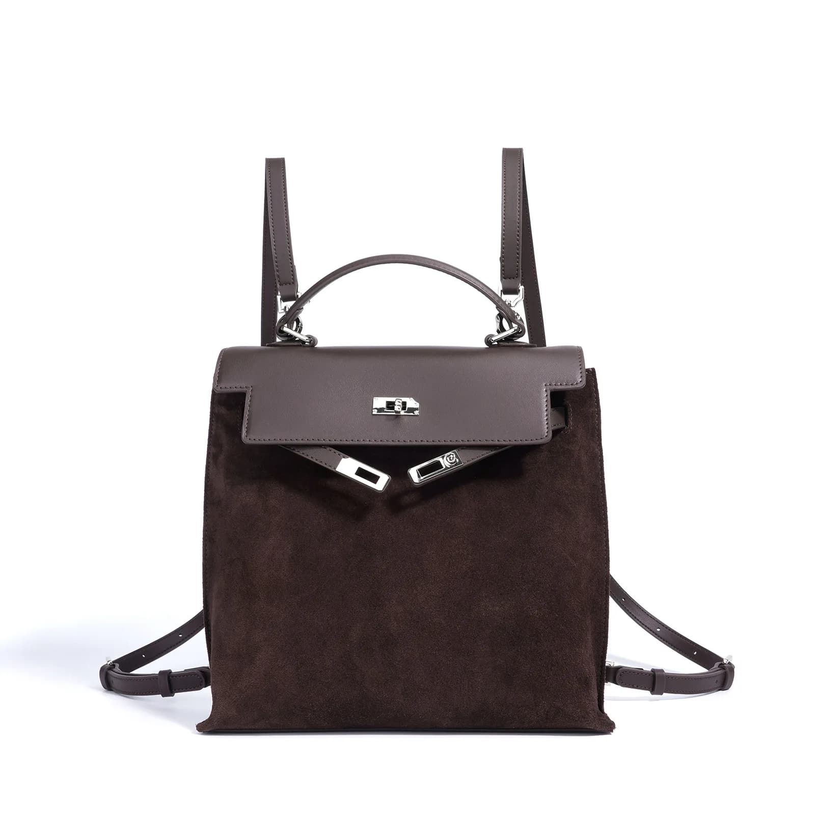 Sac à dos Vintage en daim et cuir pour femmes, fourre-tout multifonctionnel à bandoulière, fourre-to
