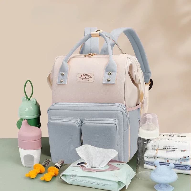 Sacs de maman multifonctionnels de grande capacité pour sorties, sac à dos de voyage, sac Portable é
