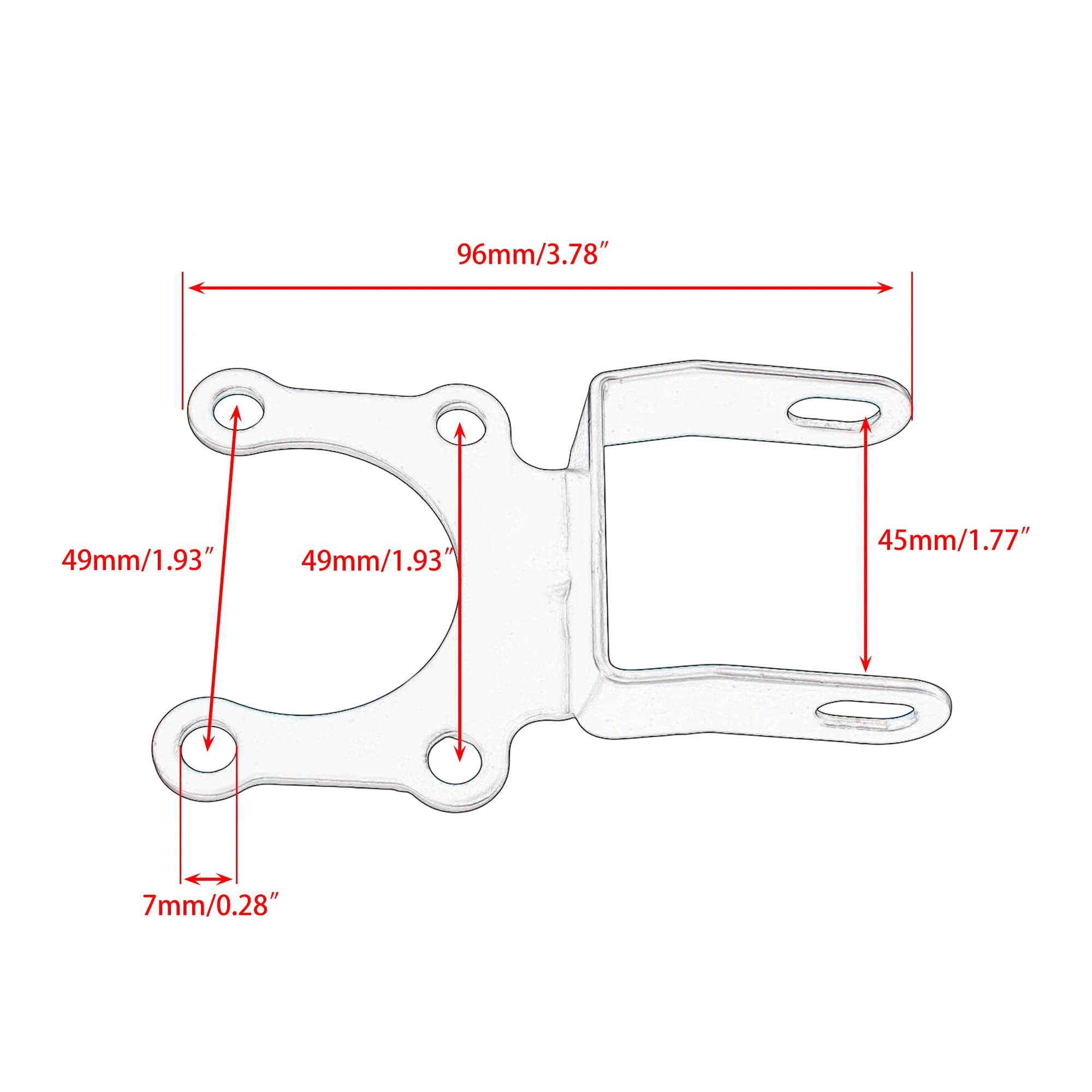 Pour Talaria pour Surron cadre lumière abeille X Support de phare de moto Segway X260 Support de vél
