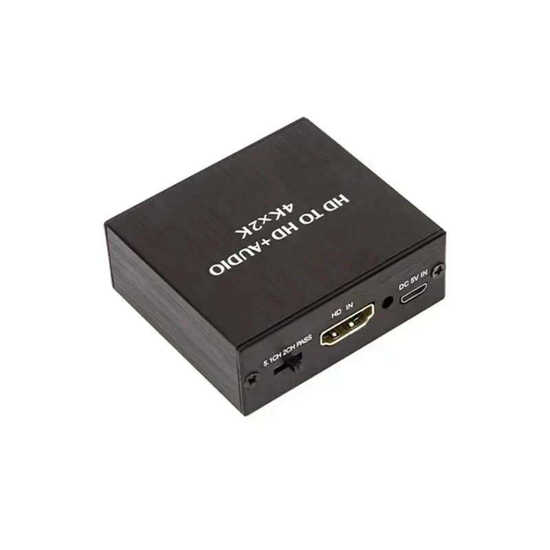 Extracteur Audio vidéo 4K x 2K HDTV vers convertisseur Audio 3.5MM SPDIF optique TOSLINK adaptateur 
