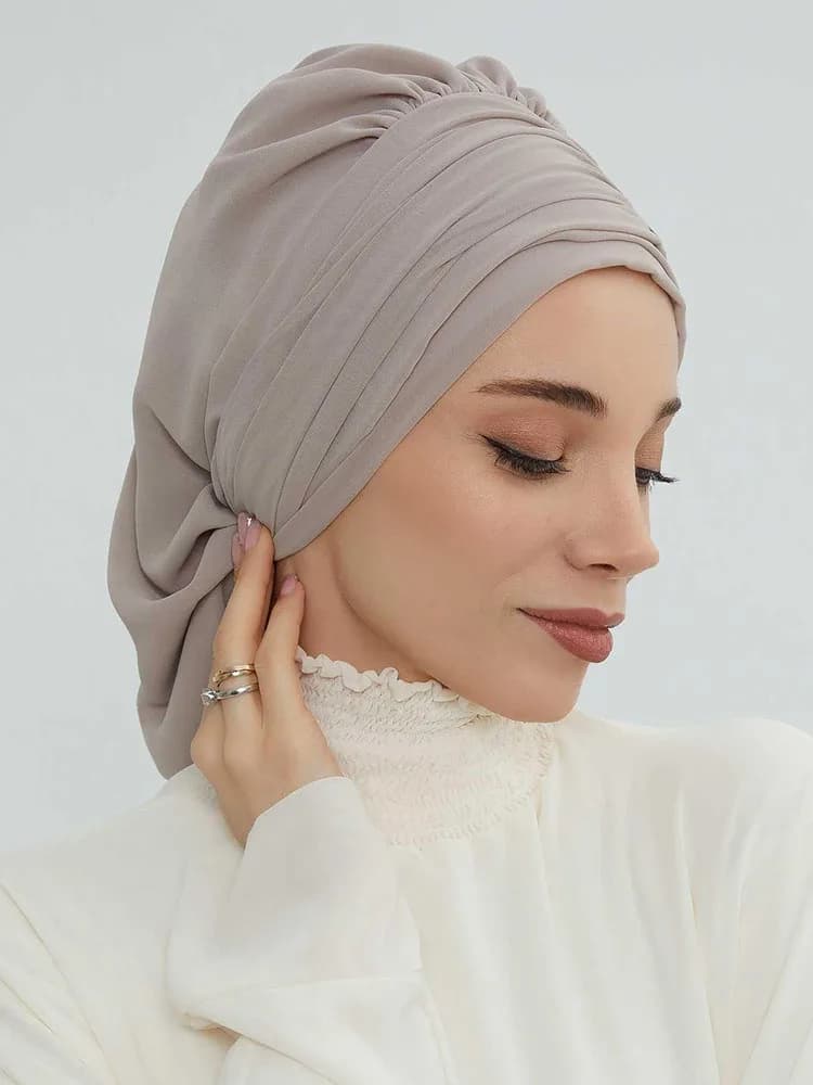 Nouveau bonnet intérieur musulman uni Hijabs pour femmes solide Hijab sous-capuchon Turban chapeau i