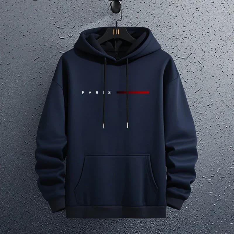 Paris pulls à capuche de mode pour hommes toutes saisons quotidien décontracté sport sweats à capuch