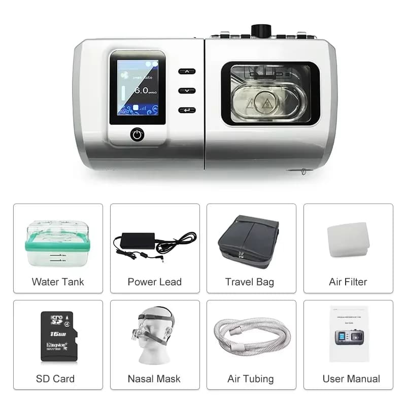 Nouveau Auto CPAP Machine Portable voyage apnée du sommeil respirateur usage domestique OSA ventilat