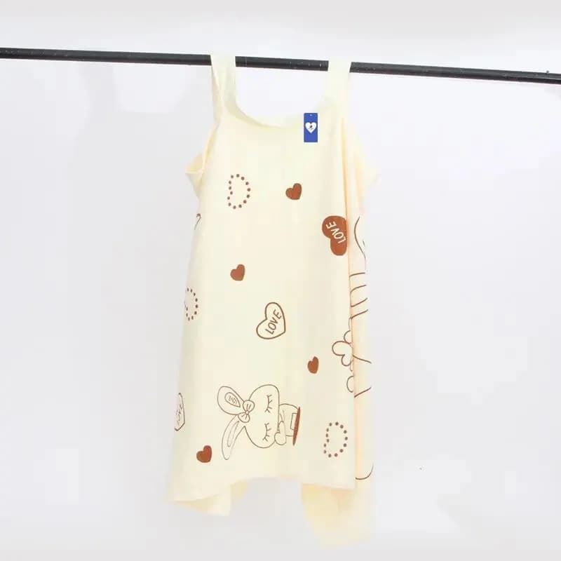 Serviette de bain portable Love Rabbit pour femme adulte, serviette de bain épaisse, serviette de ba