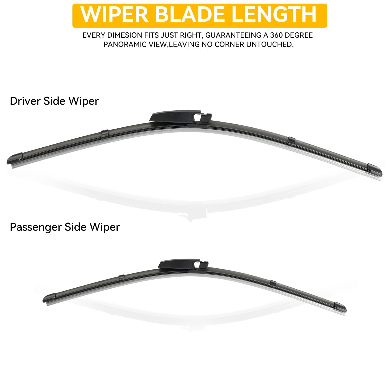 Erick's Wiper-Essuie-glace avant LHD, pour Mercedes Benz CLK-aqWGeneCGeneCLK 200 240 270 280 320 350