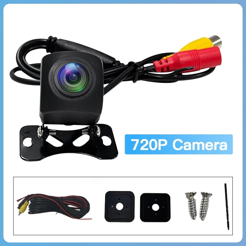 Caméra de recul HD étanche 720P, vue arrière WiFi sans fil, 170 °   Vue grand angle Parking Vision n