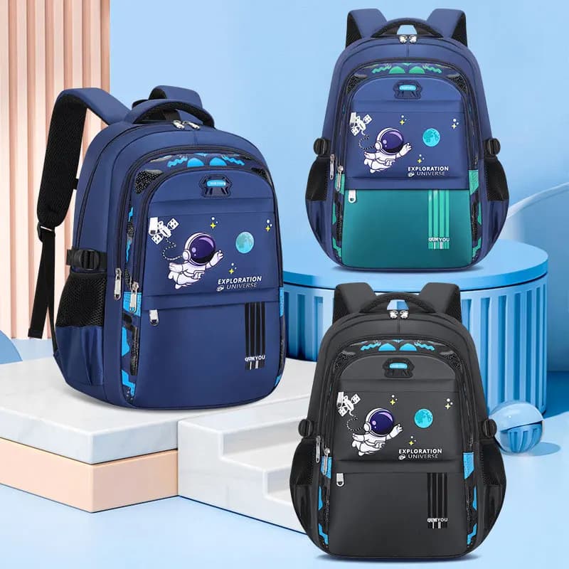 Sac à dos pour enfants sacs d'école pour enfants pour garçons astronaute école sac à dos étanche sac
