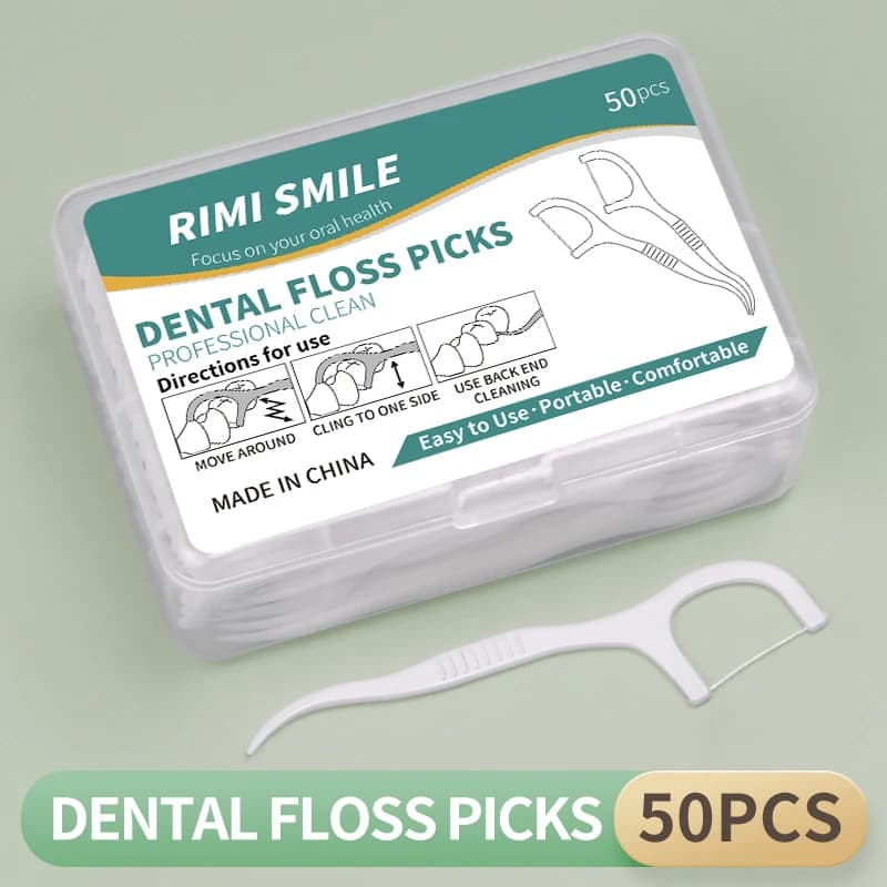 50/150/300/600/1000 pièces bâtons de fil dentaire outils de soins bucco-dentaires