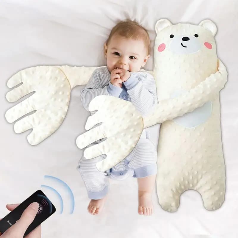 Jouet électrique de sommeil pour bébé, télécommande de 65cm, poupées apaisantes en peluche en forme 