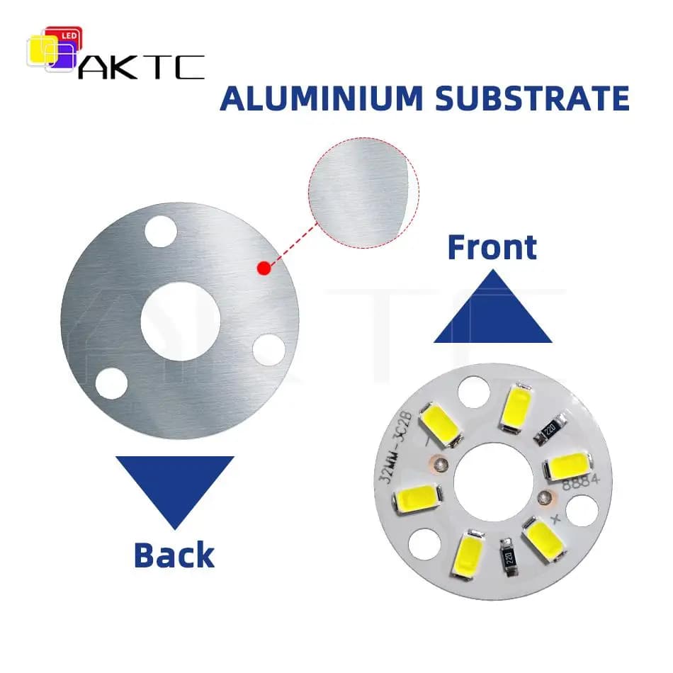 Panneau Lumineux LED DC 12V 3W SMD5730, 10 Pièces, Source de Lumière 6 Gible, Panneau Rond Dia 32mm,