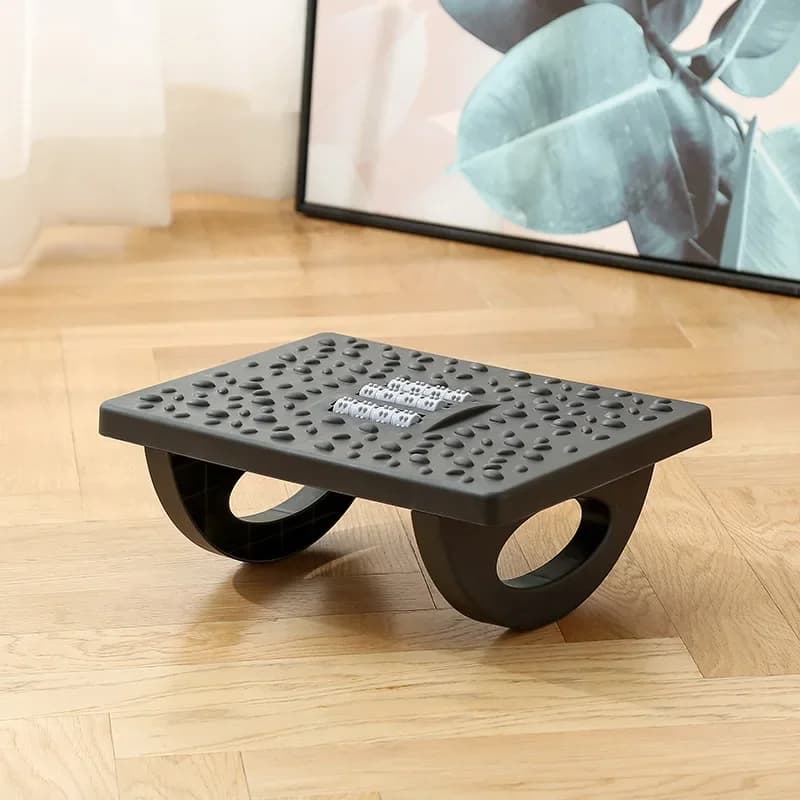 Repose-pieds portable sous le bureau, tabouret ergonomique avec rouleaux de Massage, repose-pieds po