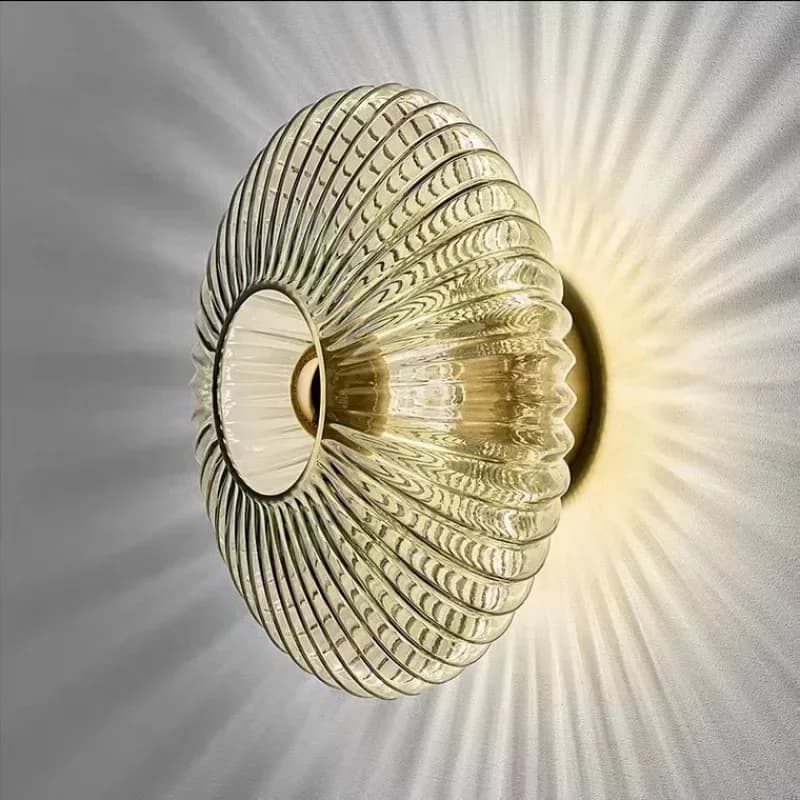 Applique murale LED nordique en verre, luminaire décoratif d'intérieur, idéal pour un salon, une cha