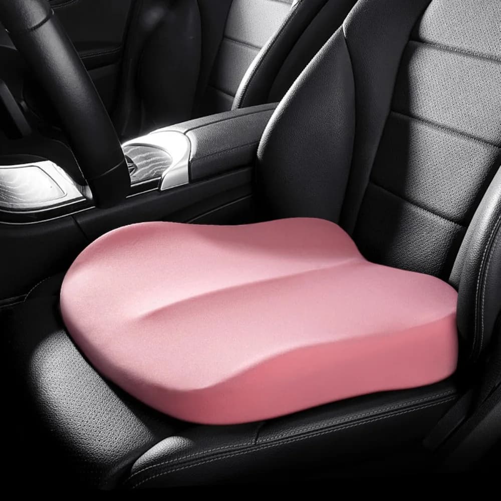 Coussin de siège rehausseur de voiture, bon Support, soulage la Fatigue, tapis de siège doux augment