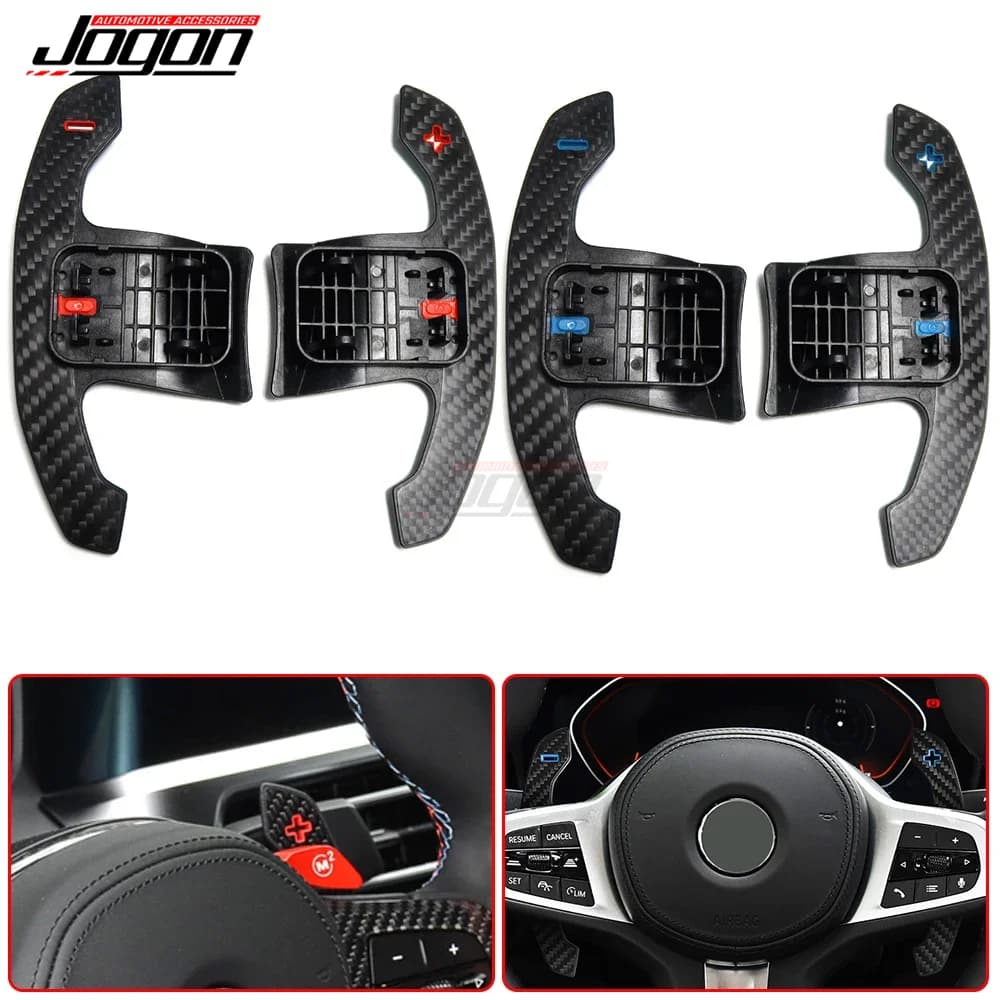 JOGON garniture de volant en carbone pour BMW 1 2 3 4 5 6 7 8 série F40 M135i F44 G42 G20 G22 G30 pa
