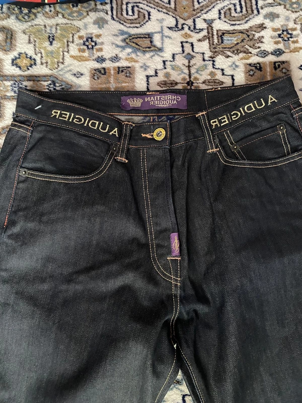Vêtements pour femmes Harajuku Y2k années 2000, jeans vintage Statue de la Liberté, jeans décontract