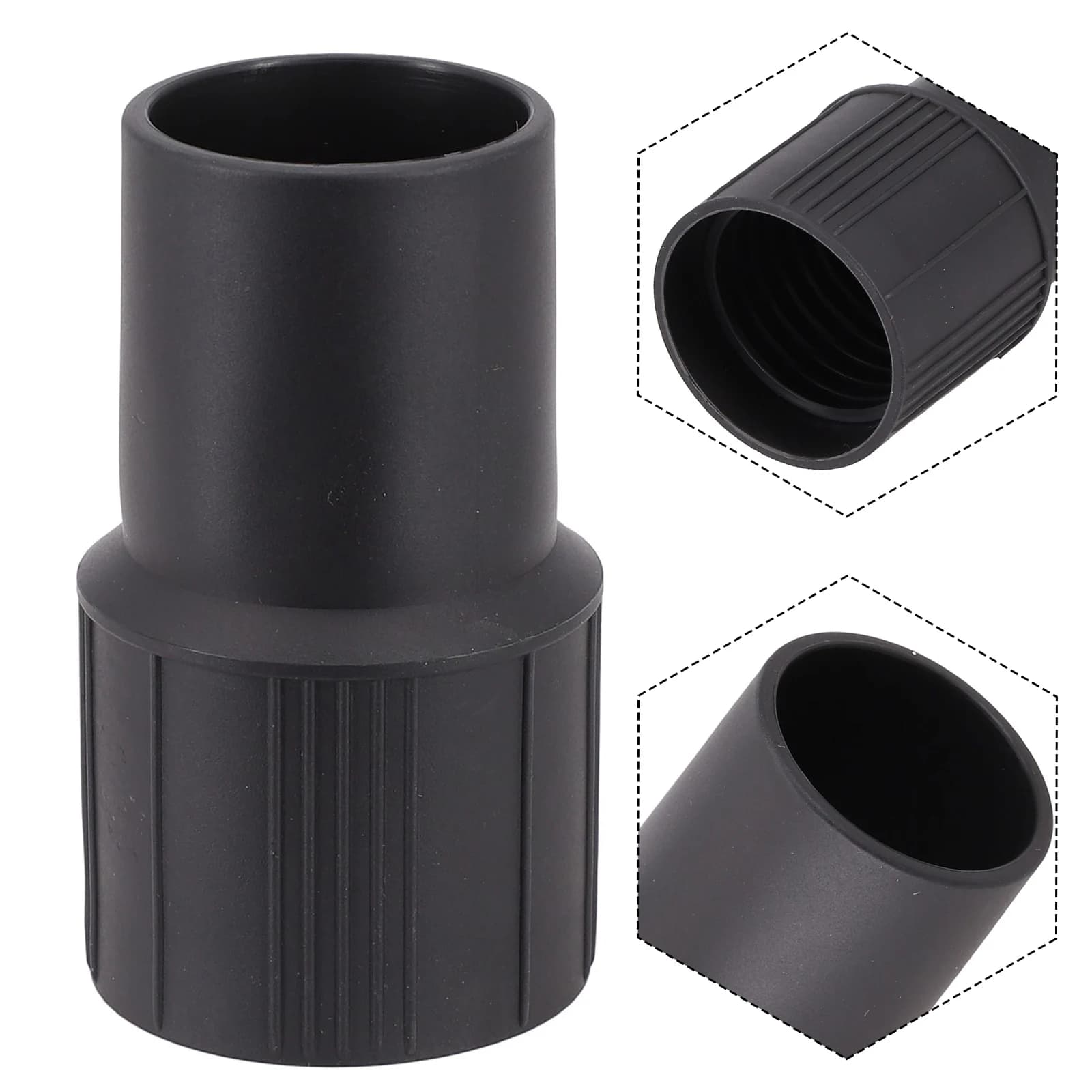 Adaptateur de raccordement de tuyau d'aspirateur universel pour tuyaux filetés d'aspirateur intérieu