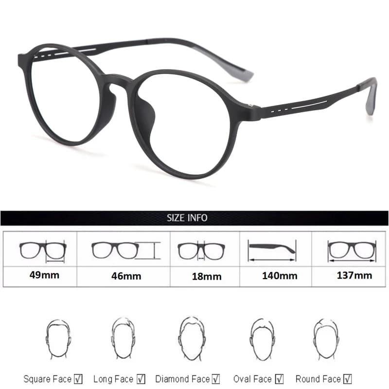 Lunettes photochromiques ultralégères en titane pour hommes et femmes, verres pour myopie, lunettes 