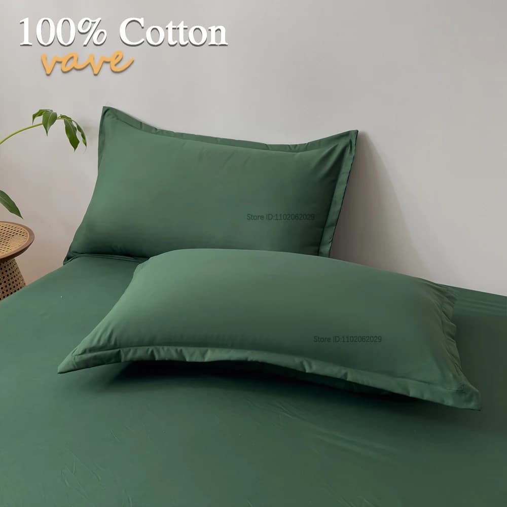 Drap-housse en coton 160x200 90x200cm, couleur unie, avec bande élastique, housse de matelas réglabl