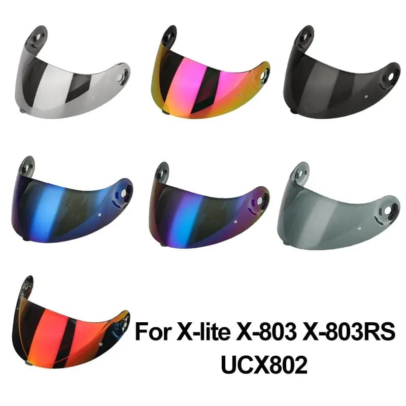 Visière de casque de moto X-lite X-803, lentille pour X-803RS UCX802, protection UV, pare-brise, acc