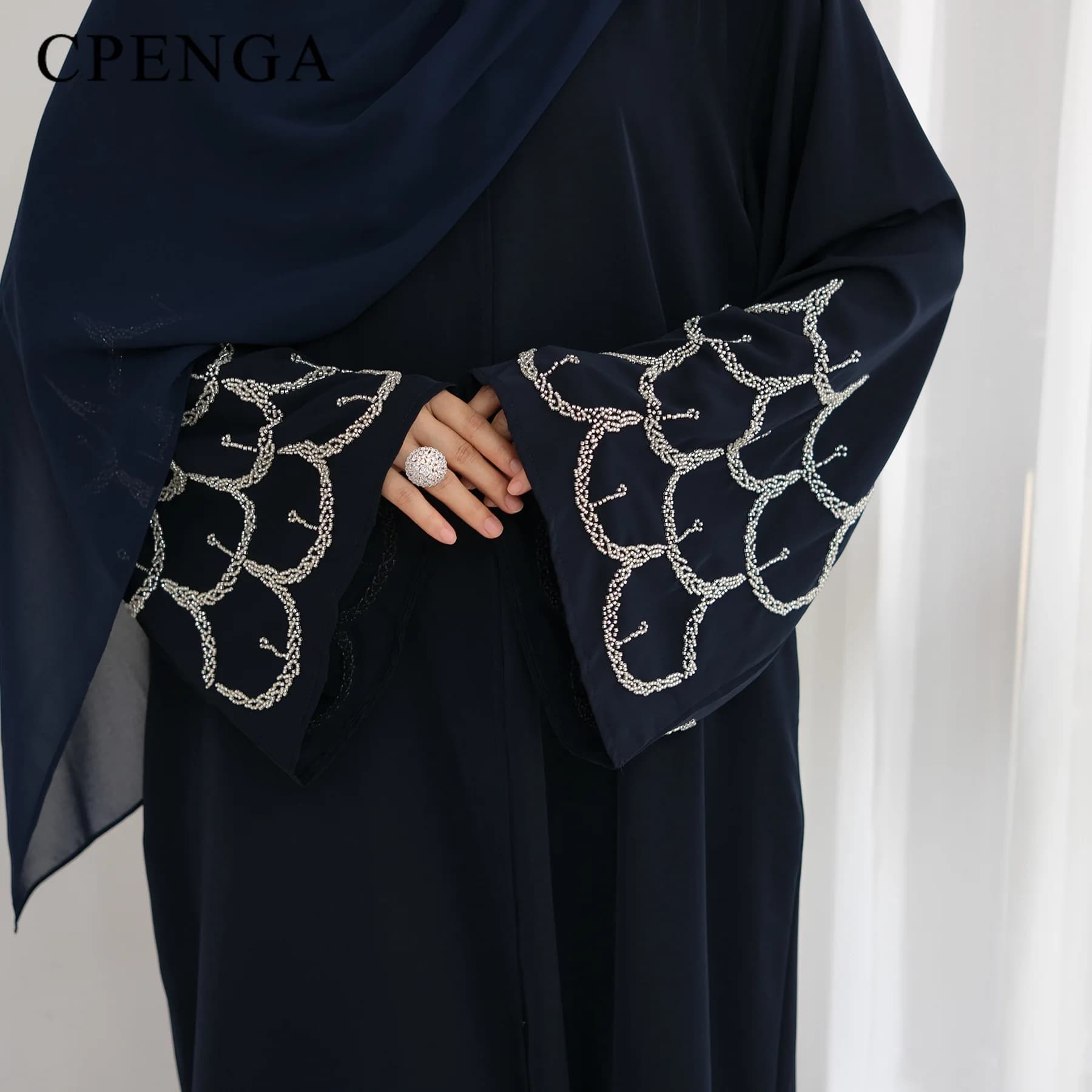 Tenue islamique du moyen-orient pour femmes musulmanes, Robe Abaya de luxe, dubaï, modeste, Cardigan