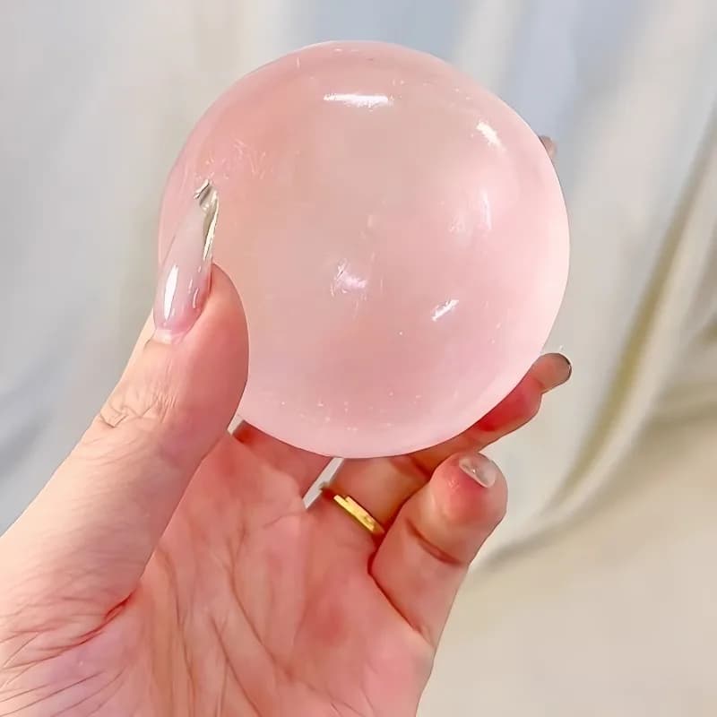 Jouets spongieux en maltose rose Mochi, jouet sensoriel Anti-Stress, doux, simulé, Transparent, joue