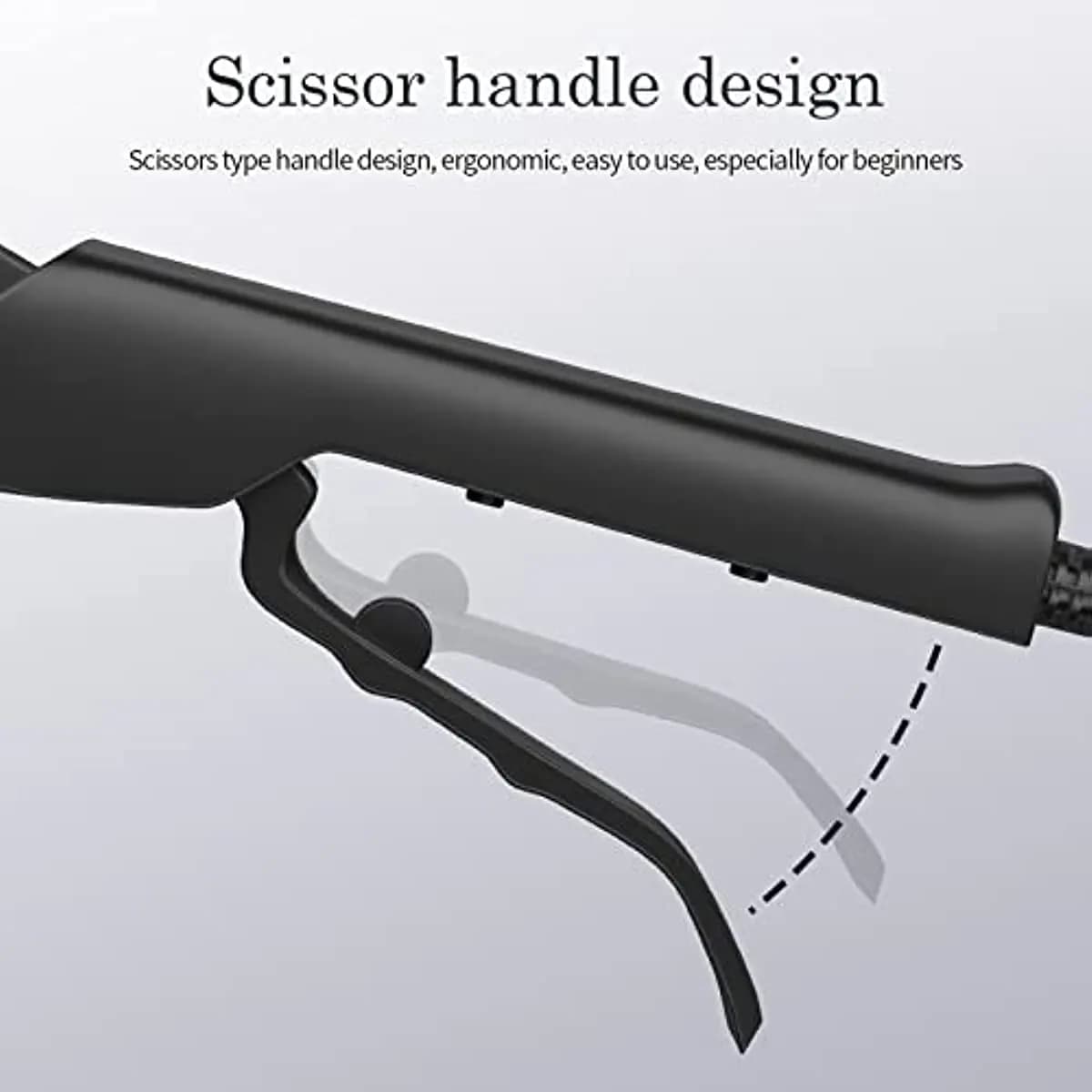 Fer à friser professionnel pour cheveux volumineux, fer à onduler, fer à friser pour coiffure bouclé