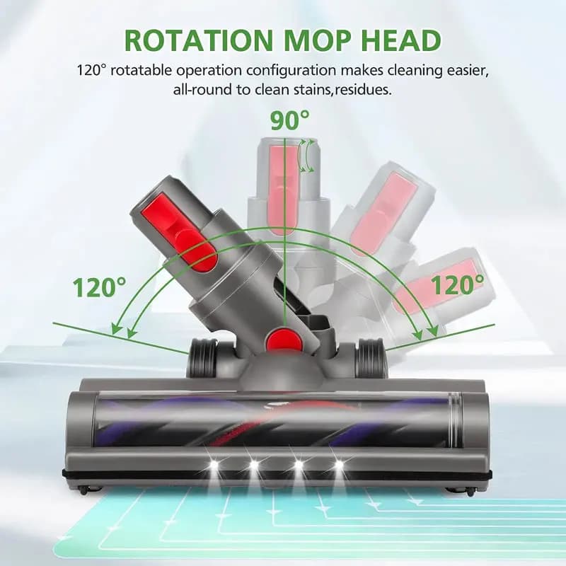 Tête de brosse à rouleau de remplacement pour aspirateur sans fil Dyson V7 V8 V10 V11 V15, tête mote
