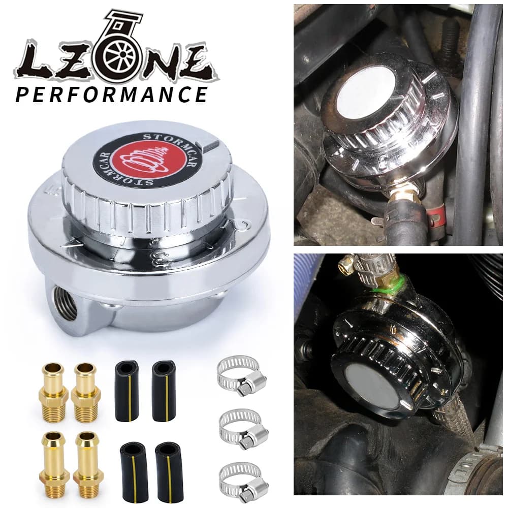 Universel 1.5 - 5 Psi manuel réglable carburateur Carb pompe à carburant 5/16 "(8mm) 3/8"(10mm) régu