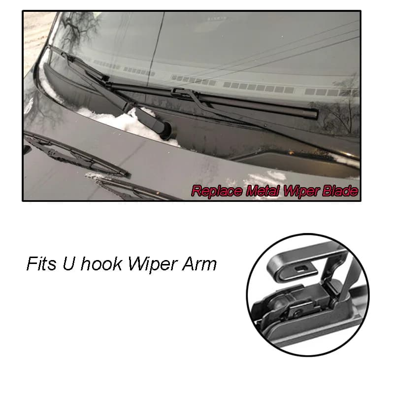 Erick's Wiper-Kit d'essuie-glace avant et arrière pour Mazda CX-30 CX30 2019-2023, pare-brise, bross