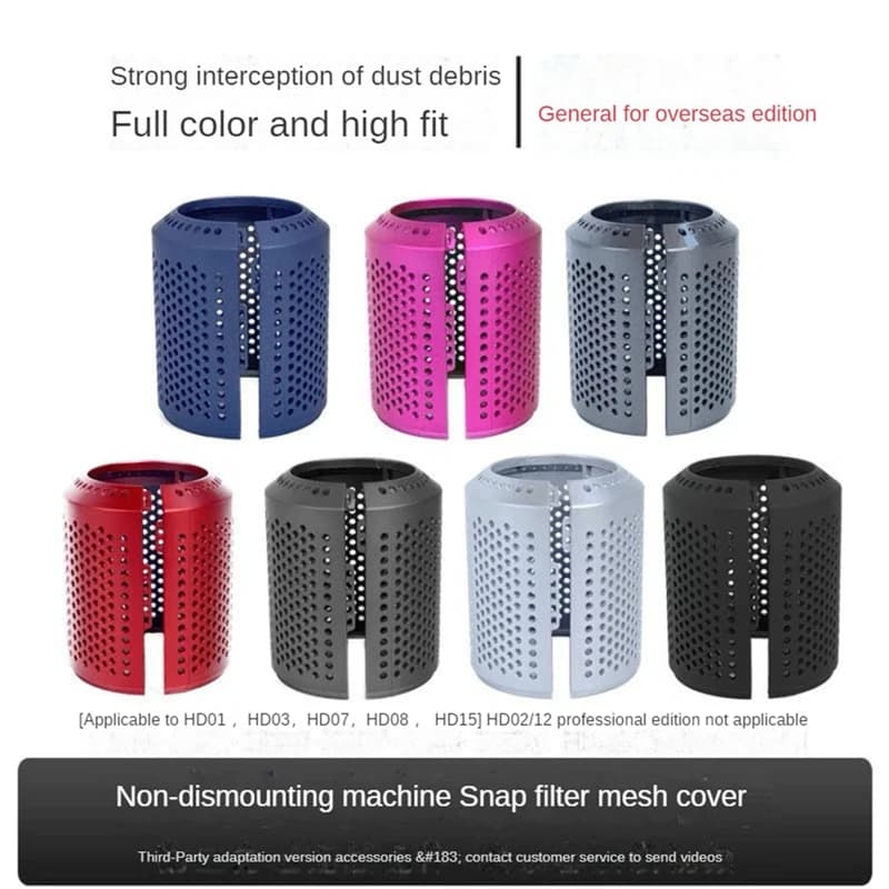 Couvercle de filtre extérieur pour sèche-cheveux Dyson, filtre anti-poussière, conception d'ouvertur