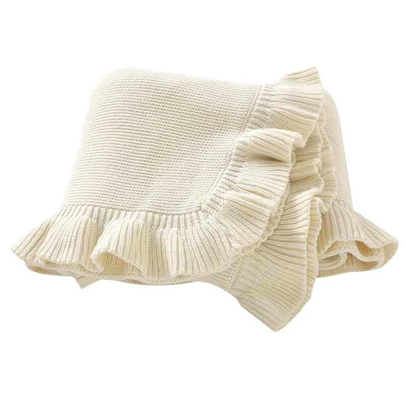 Couvertures en Tricot Solide pour Nouveau-né, Nourrisson, Enfants, Garçons, Bol, Poussette, Pépinièr