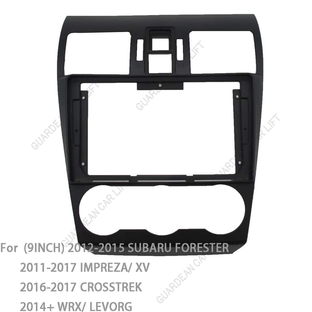 Panneau de lecteur DVD stéréo pour SUBARU FORESTER IMPREZA XV CROSSTREK WRX LEVORG 2013 +, kit de mo