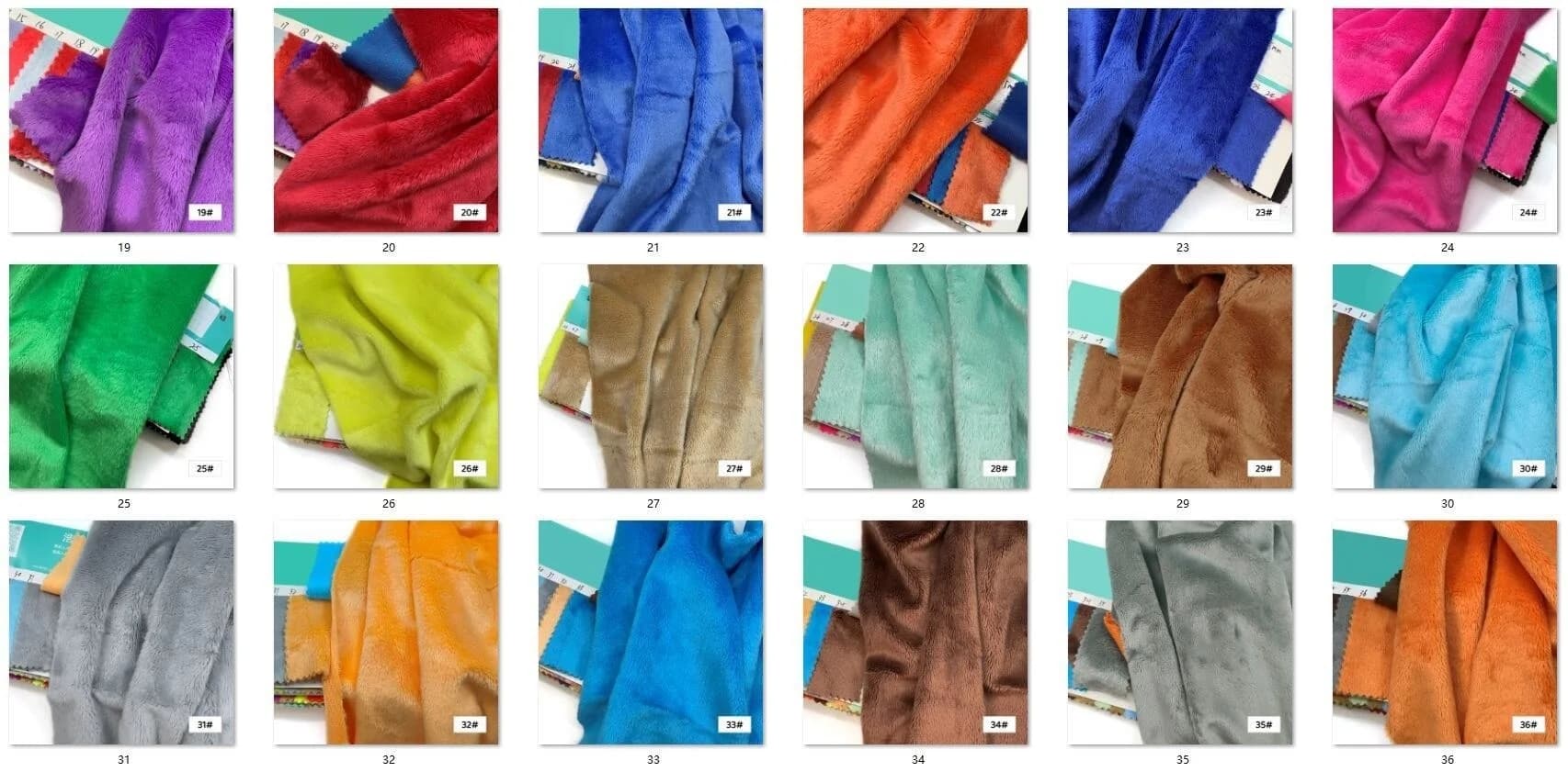 45x50cm 67~100 #   Tissu en peluche pour coudre, longueur de pile de 5mm, 100 Polyester, matériel po