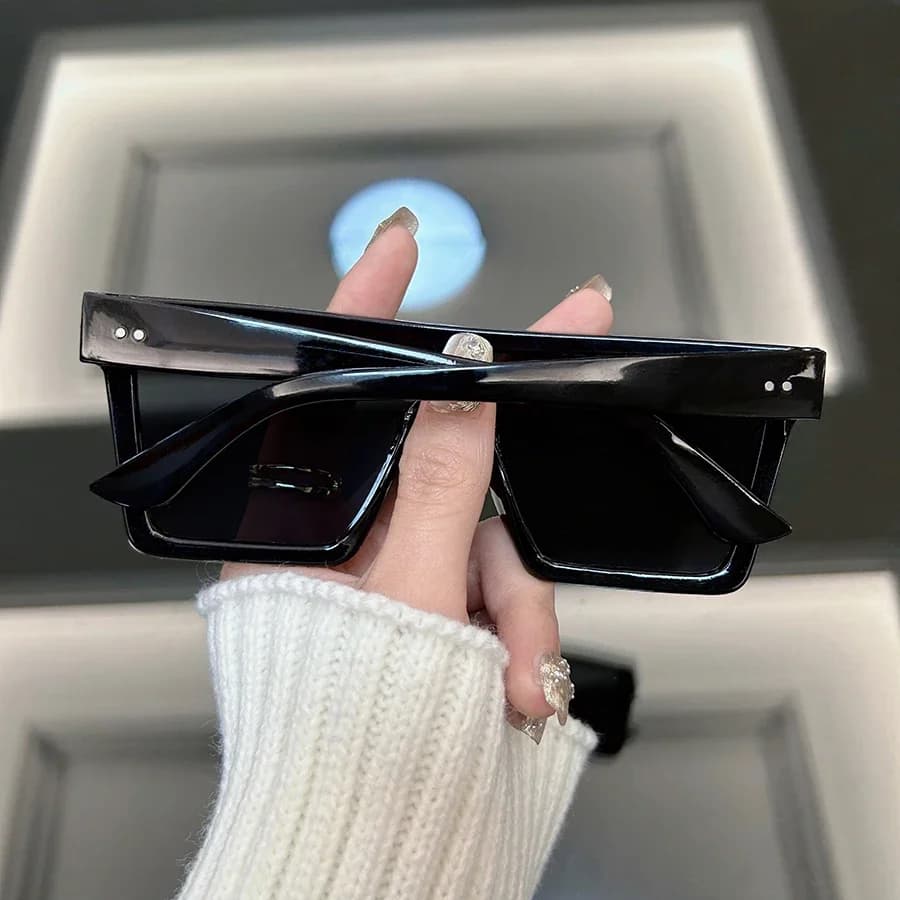 Mode carré Vintage lunettes De soleil femmes hommes marque concepteur rétro lunettes De soleil femme
