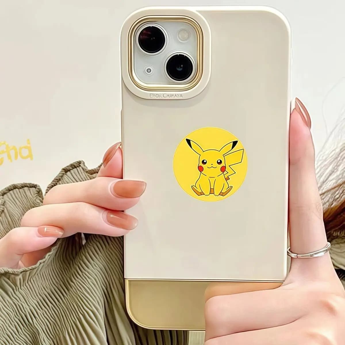 500 pièces/rouleau mignon Pokemon Pikachu dessin animé autocollants de scellage décoration bricolage