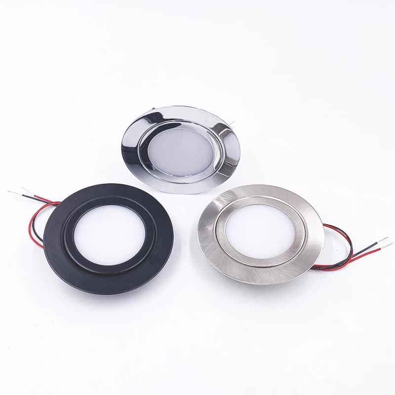 Mini spot LED encastré extérieur IP65 étanche DC12V 24V 3W 5W pour salle de bain, plafond, éclairage