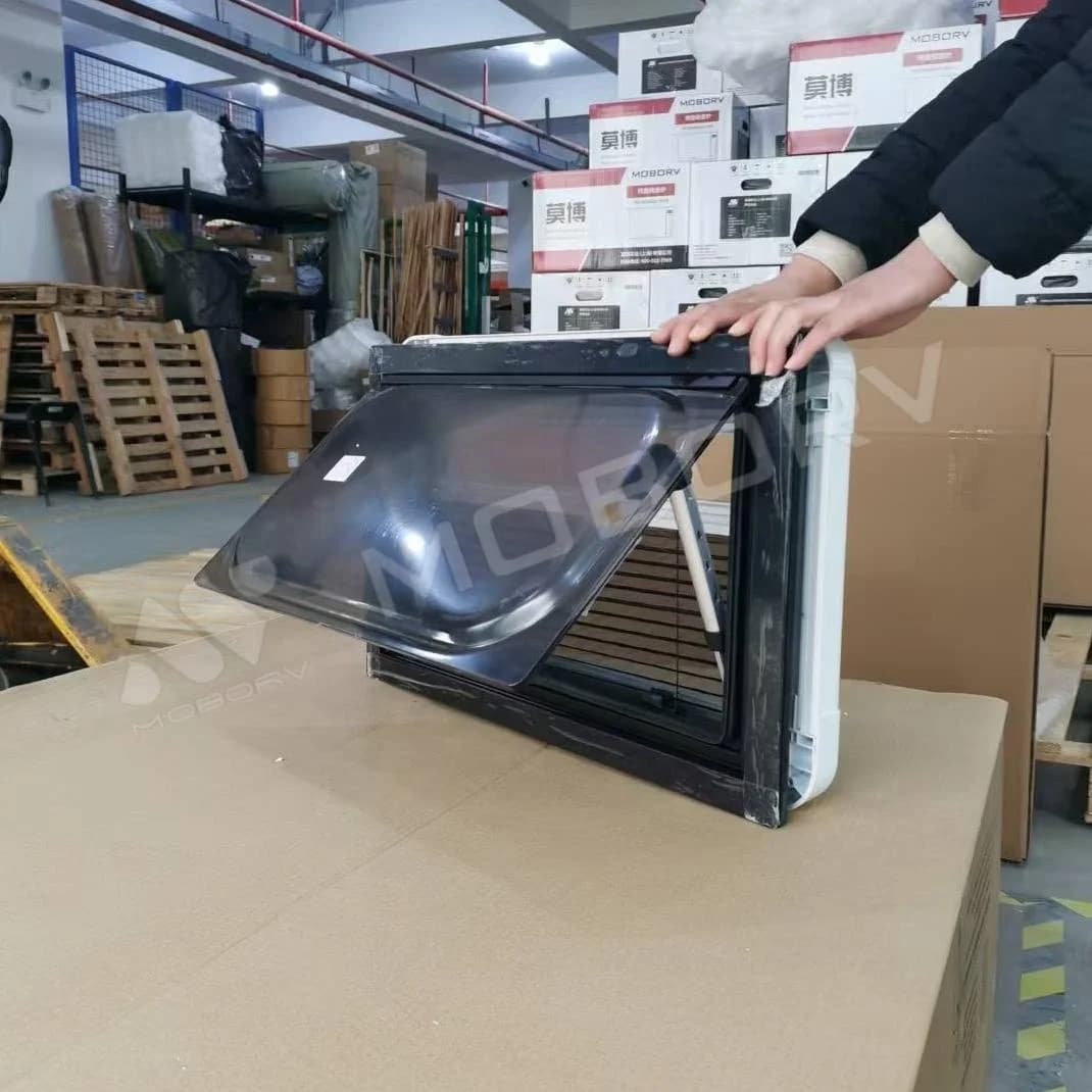 Fenêtre de camping-car MOBORV 2025 de haute qualité en aluminium et acrylique pour caravane et voitu
