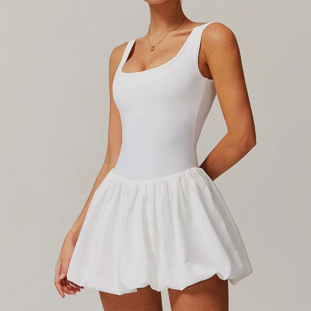 Ensembles de shorts trempés de fitness pour femmes, combinaison de gym, jupes de tennis sexy, survêt