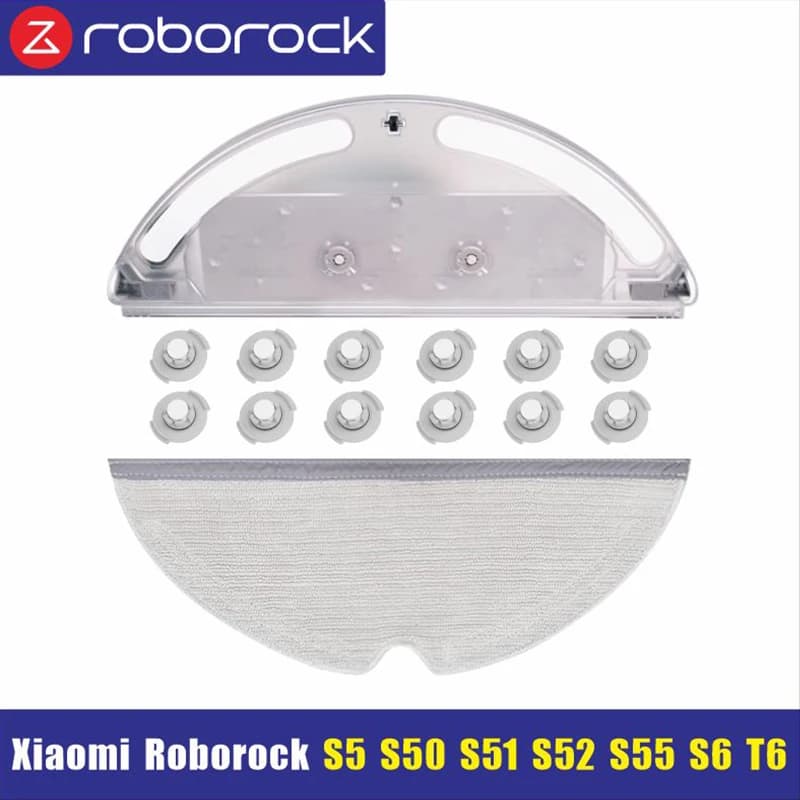 Réservoir d'eau pour Roborock 1/2 S5 S50 S51 S55 S6 S60 S65 E25 E35 E20 C10 T4 T6 Mi, filtre de rése
