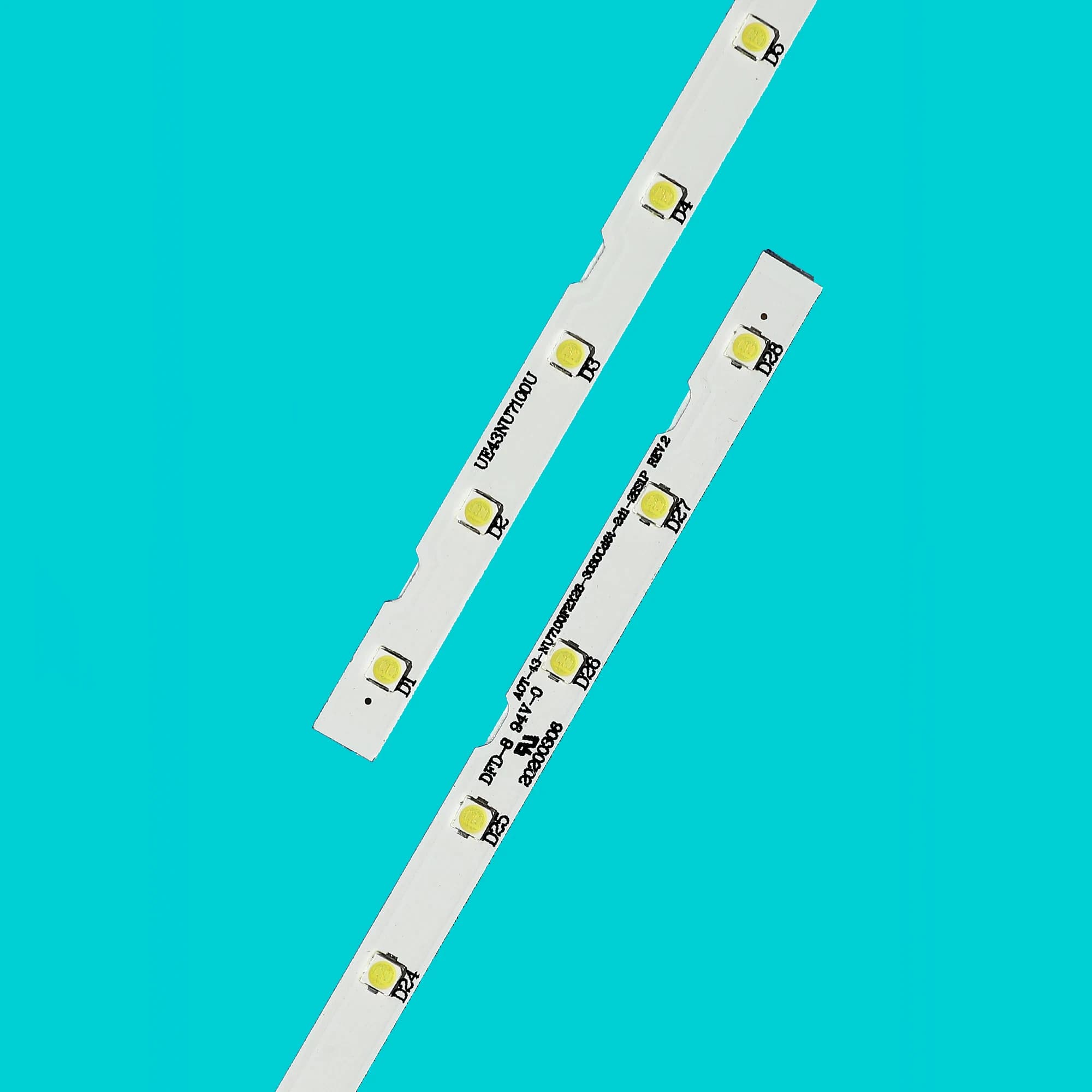 Bande LED Pour 43NU7100 UE43NU7092 UE43NU7090 UE43NU7170 UE43RU7100 UE43NU7120U BN96-45954A UE43NU71