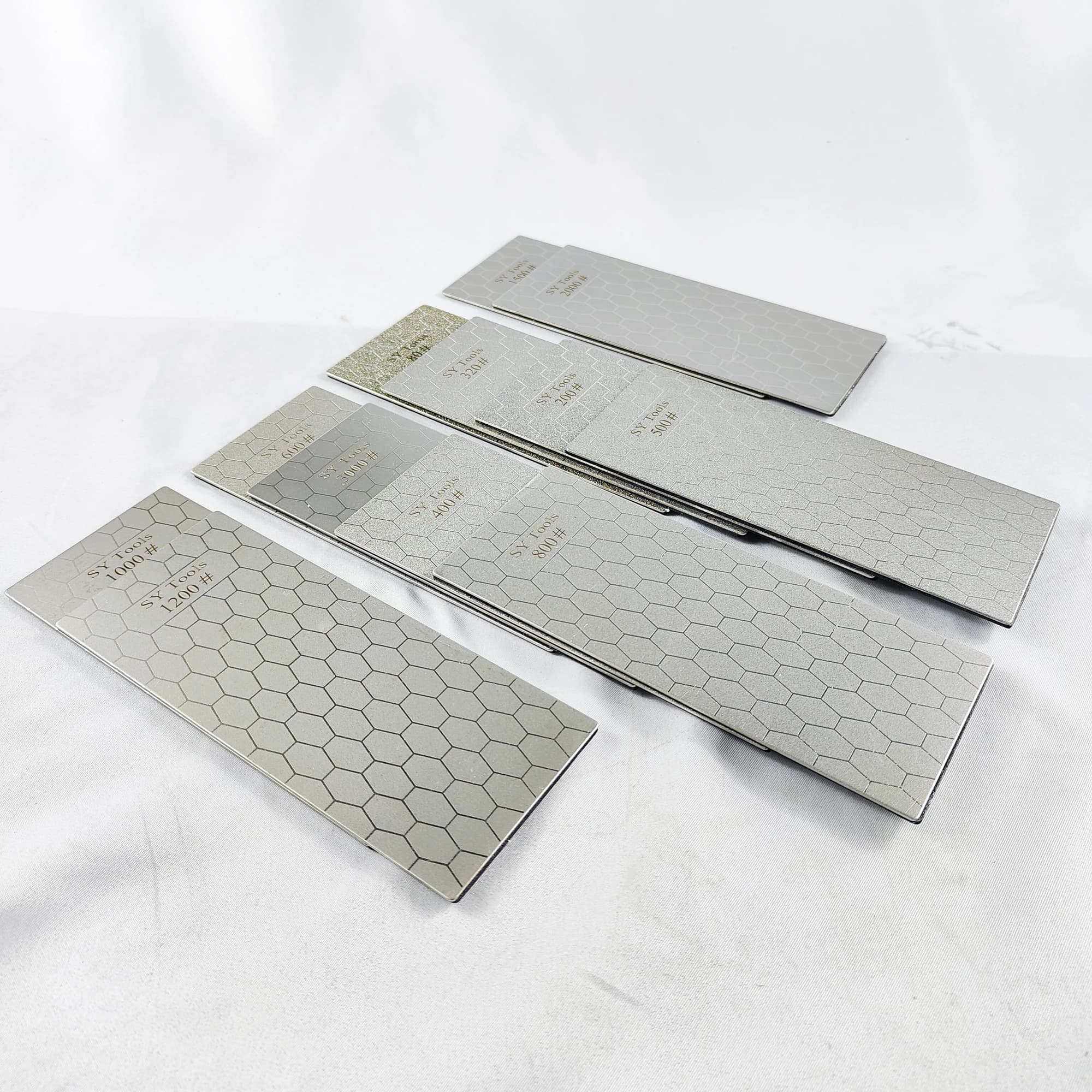Sy Tools Nouveau 80-3000 #   Affûteur de couteaux professionnel en diamant, plaque de pierre à aigui