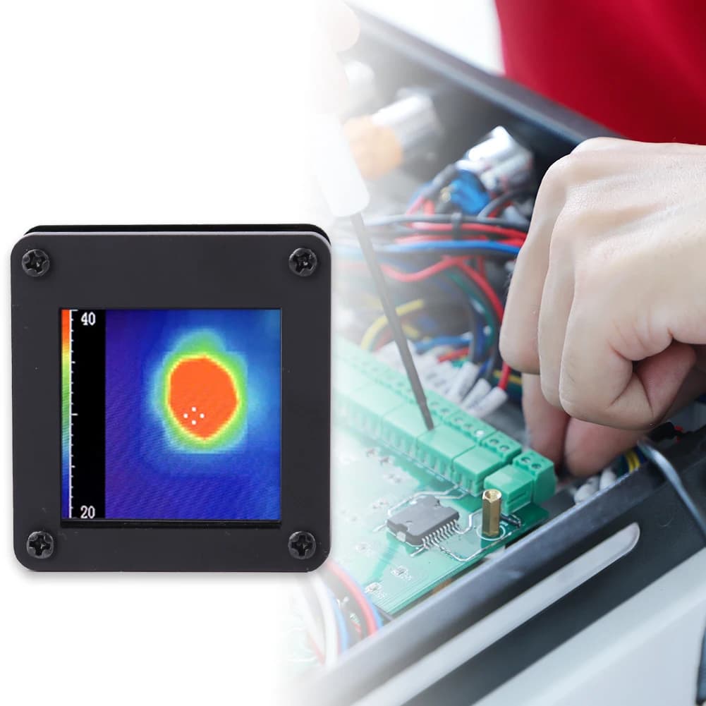 Caméra thermique portable AMG8833, thermographe infrarouge portatif